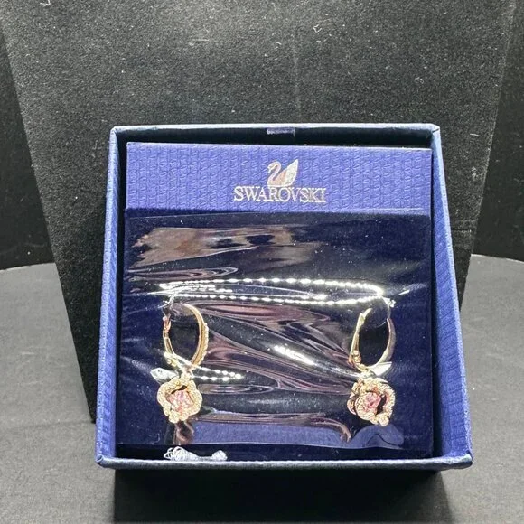 SWAROVSKI Una Drop‎ Earrings - NWT - Picture 3 of 3